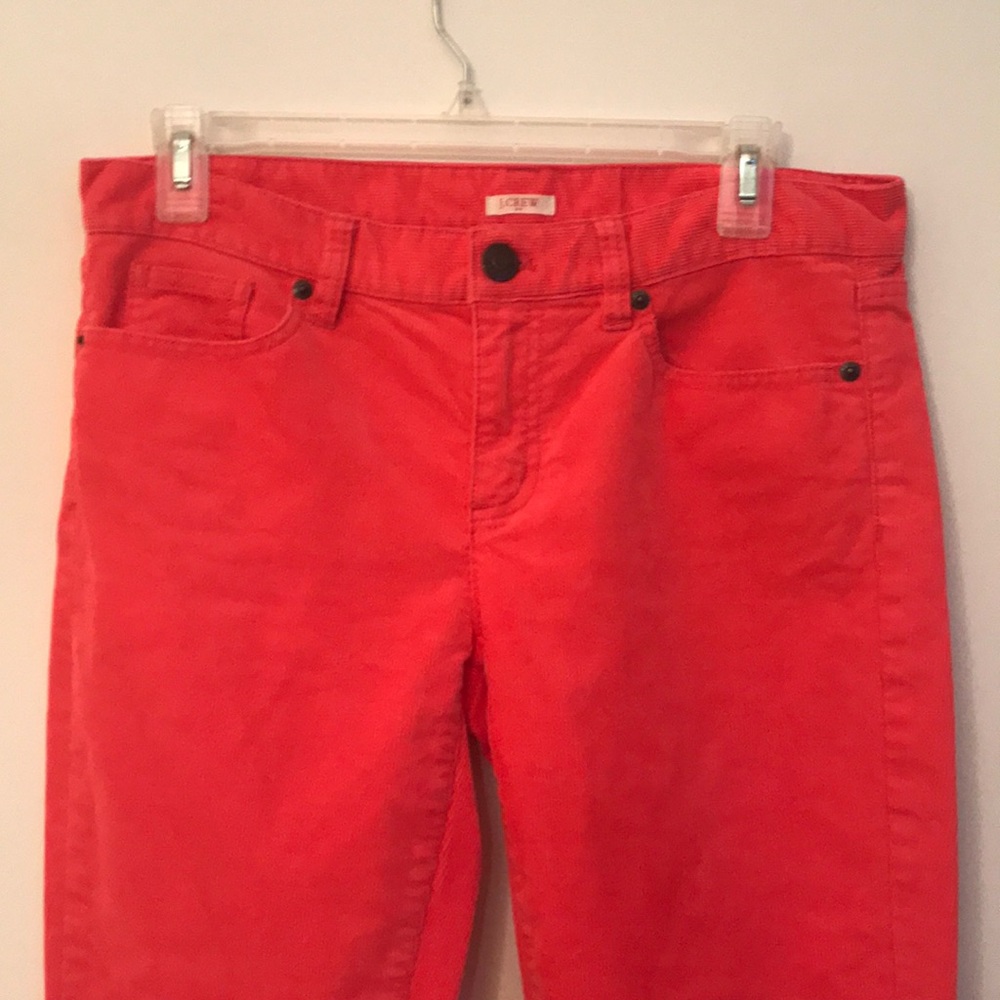 J.CREW Toothpick Corduroy Pants